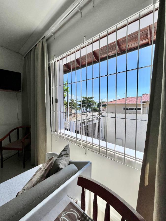 Estudio Ilha Centro Sul Ufsc, Ar Cond, Estac, Varanda, Vista Mar Florianópolis Buitenkant foto